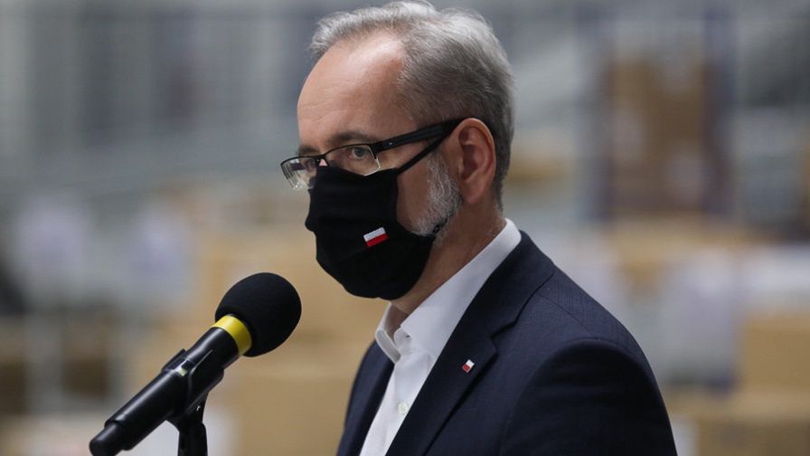 Na zdjęciu: minister zdrowia Adam Niedzielski