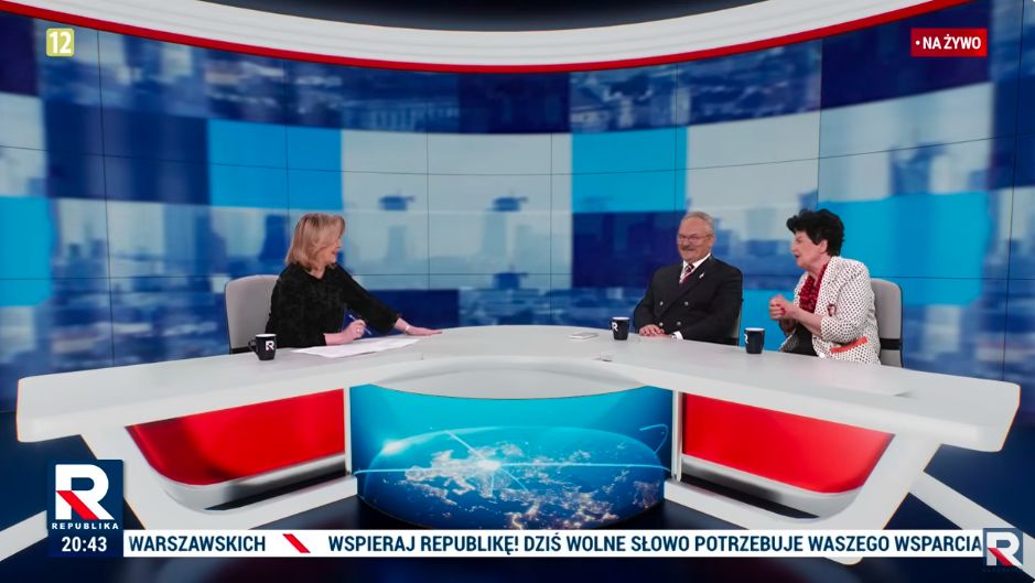 Danuta Holecka otworzyła się na antenie Republiki