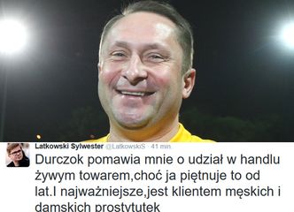 Sylwester Latkowski odpowiada Durczokowi: "Jest klientem męskich i damskich prostytutek"
