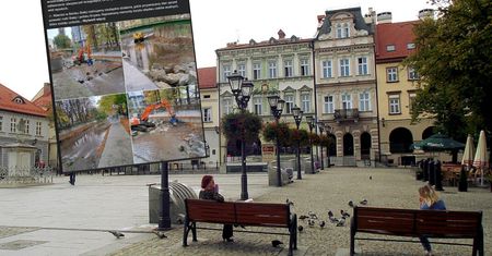 Wody Polskie naprawiają szkody powodziowe w Białej i Krzywej