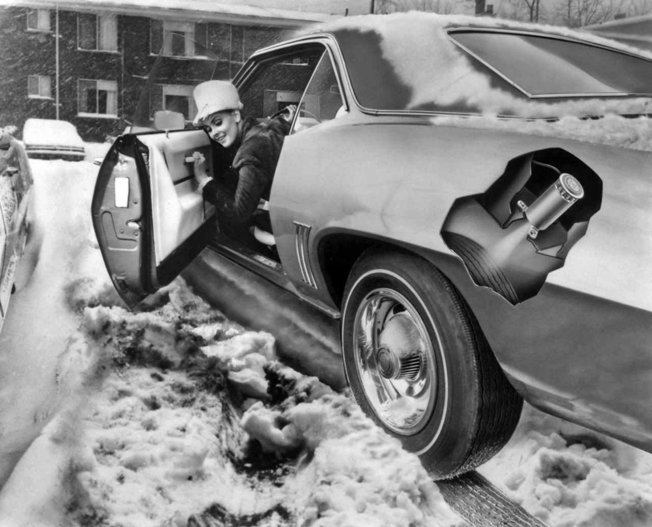 Chevrolet's liquid tyre chains: A forgotten winter innovation