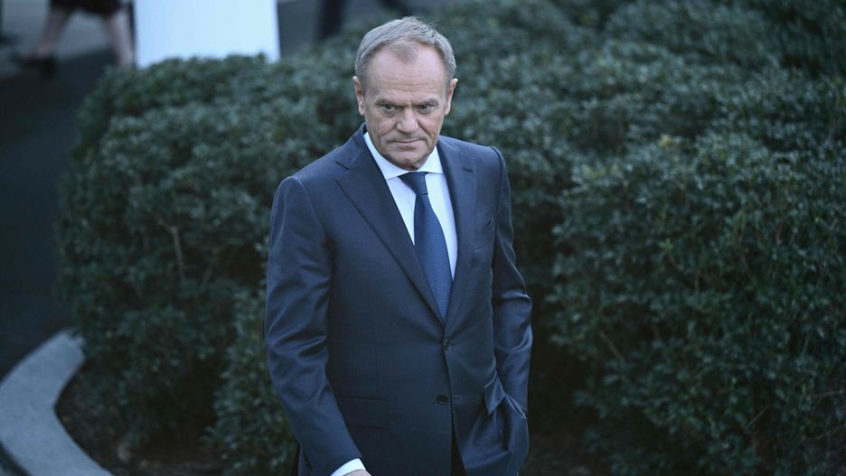 Premier Donald Tusk po spotkaniu z prezydentem USA Joe Bidenem w Białym Domu 