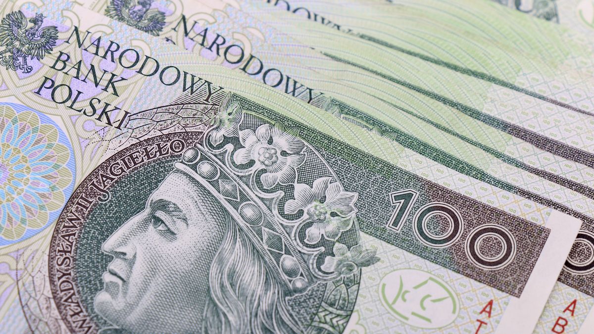 pieniądze, złoty, 100 złotych, waluty, banknoty