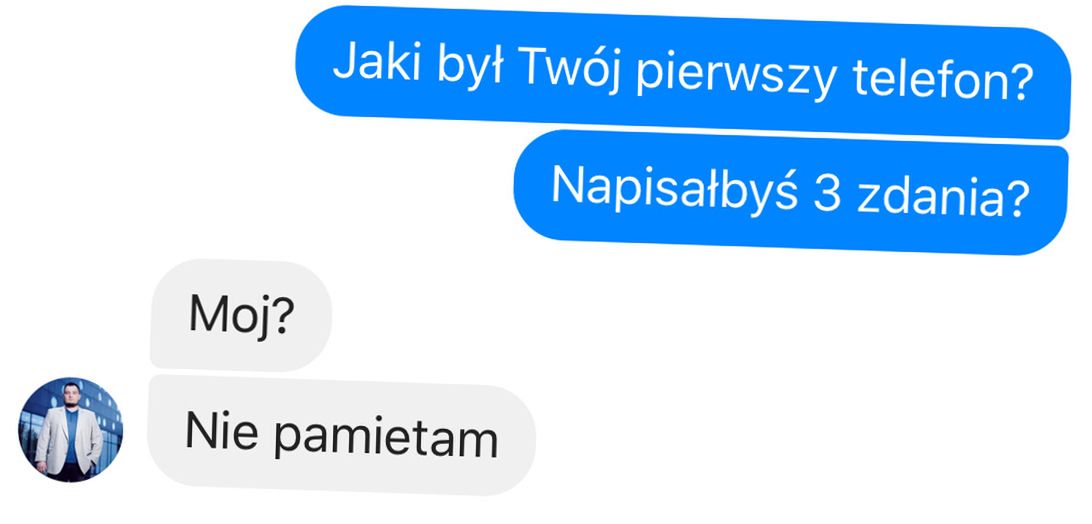 Jaki był twój pierwszy telefon? 3