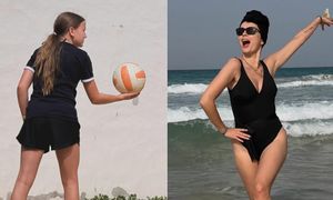 RZADKI WIDOK: Dorota Gardias wygrzewa się z córką na wczasach. 12-letnia Hania to cała mama? (FOTO)