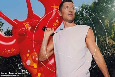 Robert Lewandowski w kampanii Banku Pekao SA