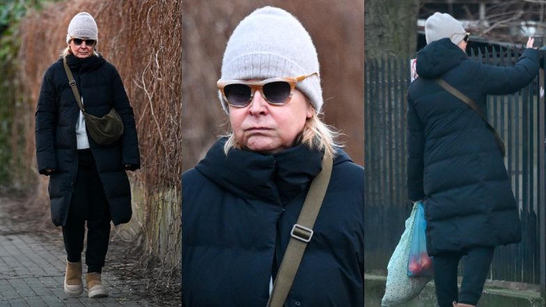 Barbara Bursztynowicz "przyłapana" na mieście