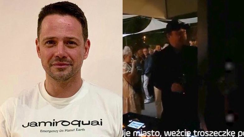 Rafał Trzaskowski wykazuje się dystansem w koszulce Jamiroquai: "W domu nikt NIE ZMIENIA MUZYKI"