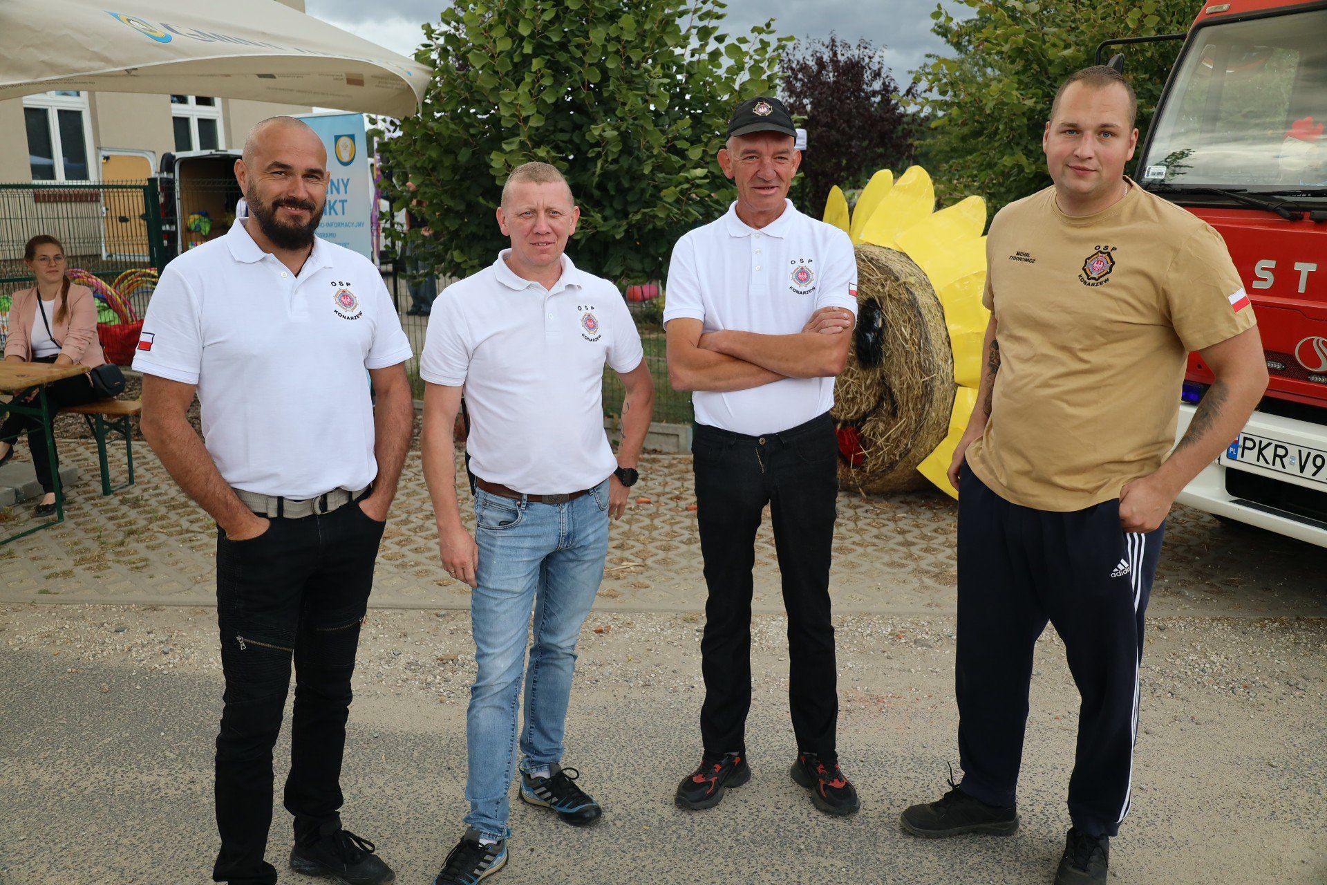 Dożynki były doskonałą okazją do podziękowania za wspólnie zebrane plony