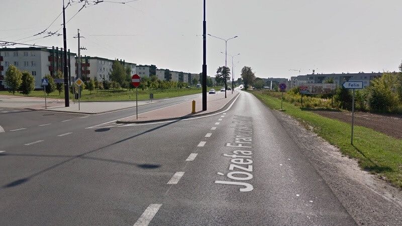 Ulica Józefa Franczaka "Lalka" w Lublinie