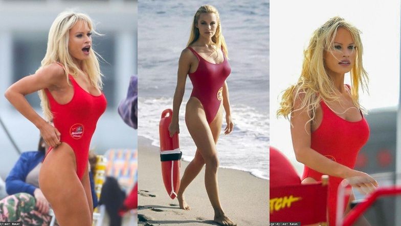 Lily James jako Pamela Anderson