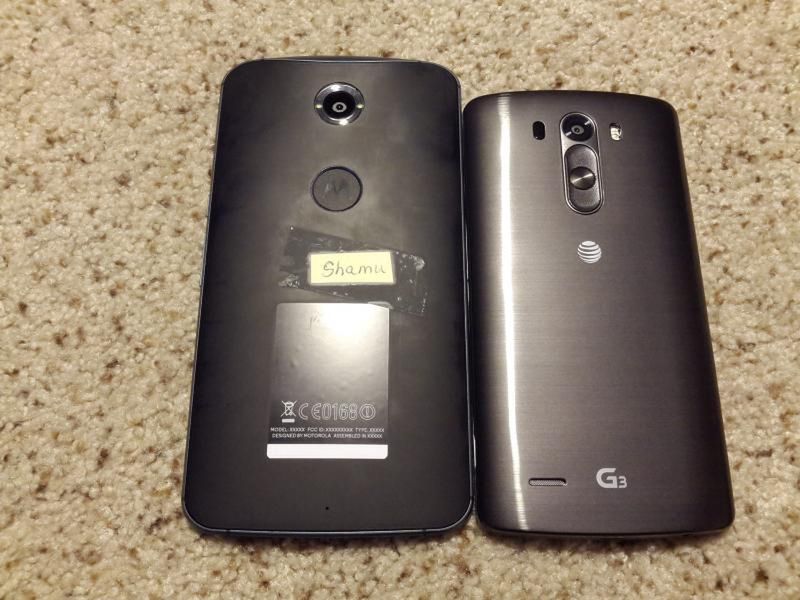 Nexus 6 i LG G3?
