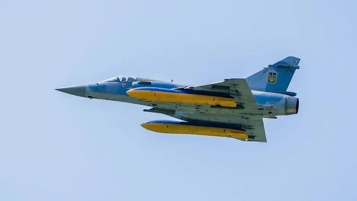 Mirage 2000-5F w Ukrainie