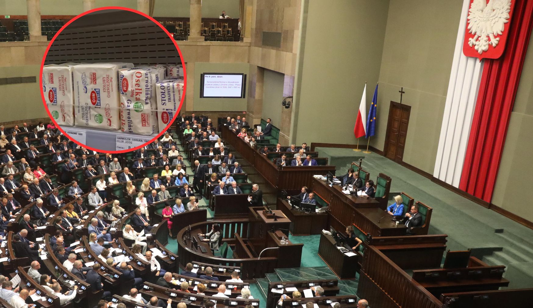 Poszliśmy do sklepu, w którym kupują posłowie. Oto cena masła