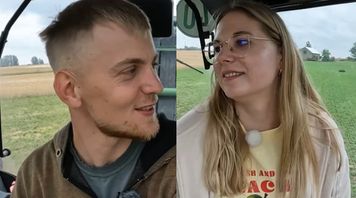 "Rolnik szuka żony". Karol i Julia mają się ku sobie. FLIRTOWALI w ciągniku