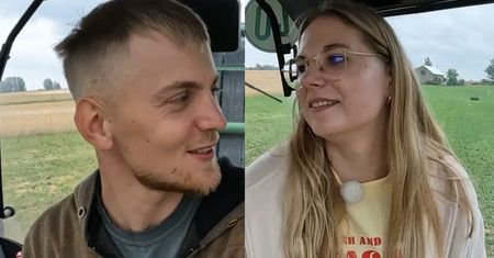 "Rolnik szuka żony". Karol i Julia mają się ku sobie. FLIRTOWALI w ciągniku