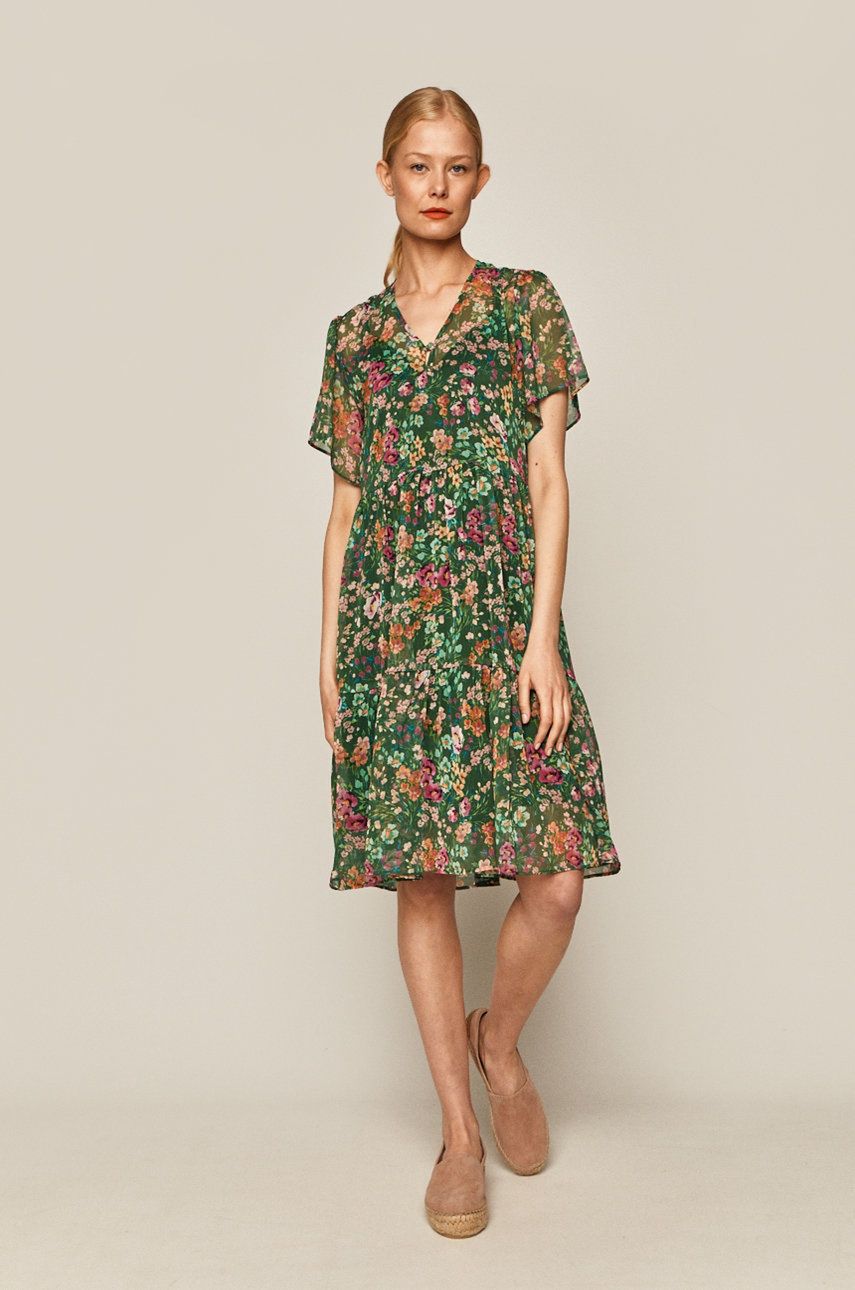 Sukienka oversize w kwiaty, MEDECINE, 179,90 zł