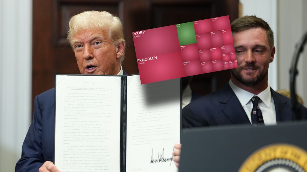 Donald Trump ogłasza wprowadzenie nowych ceł