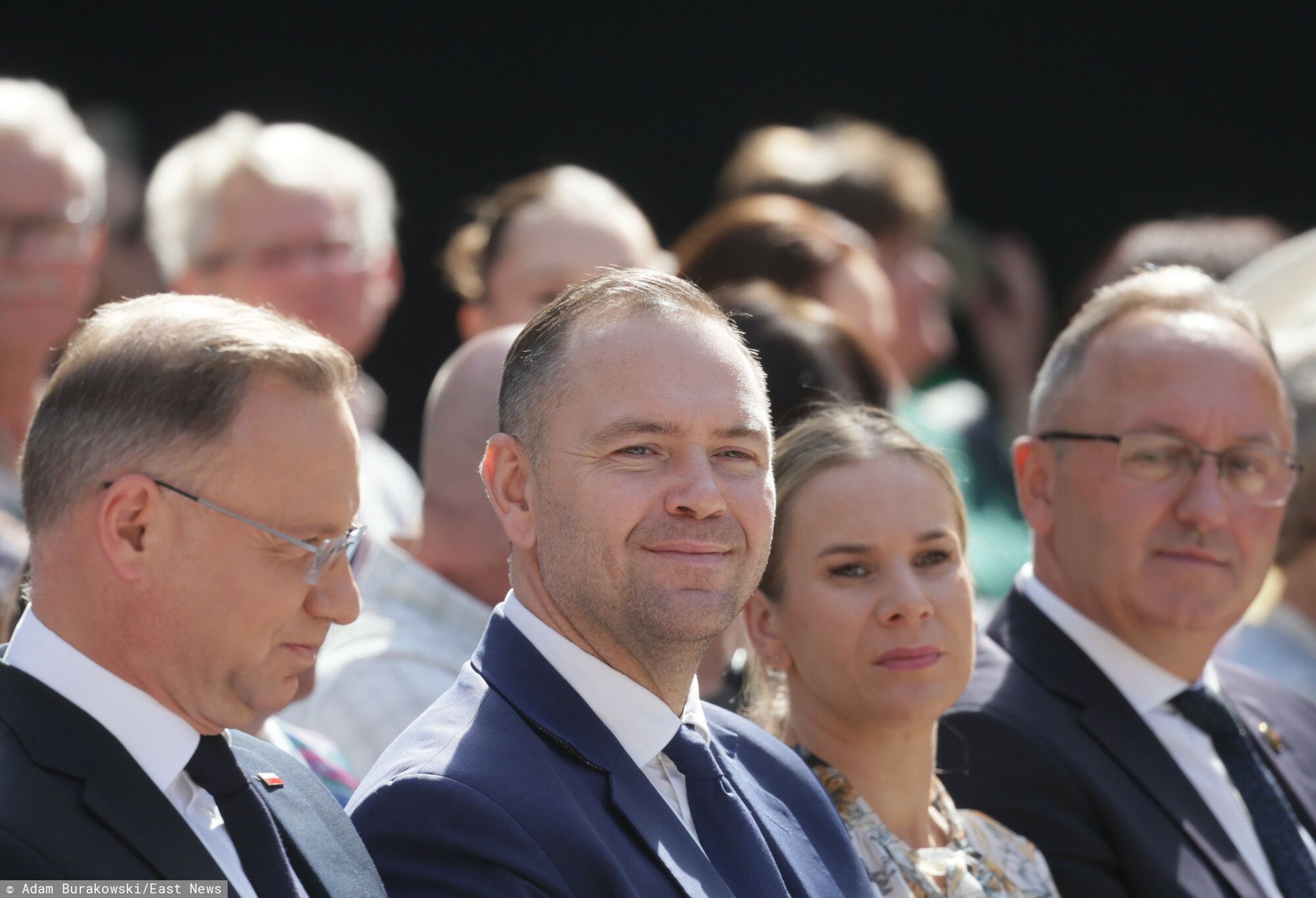 Karol Nawrocki z żoną