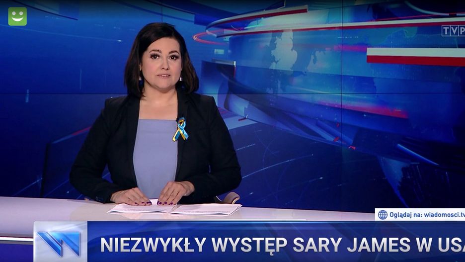 "Wiadomości" przypomniały, komu Sara James zawdzięcza karierę