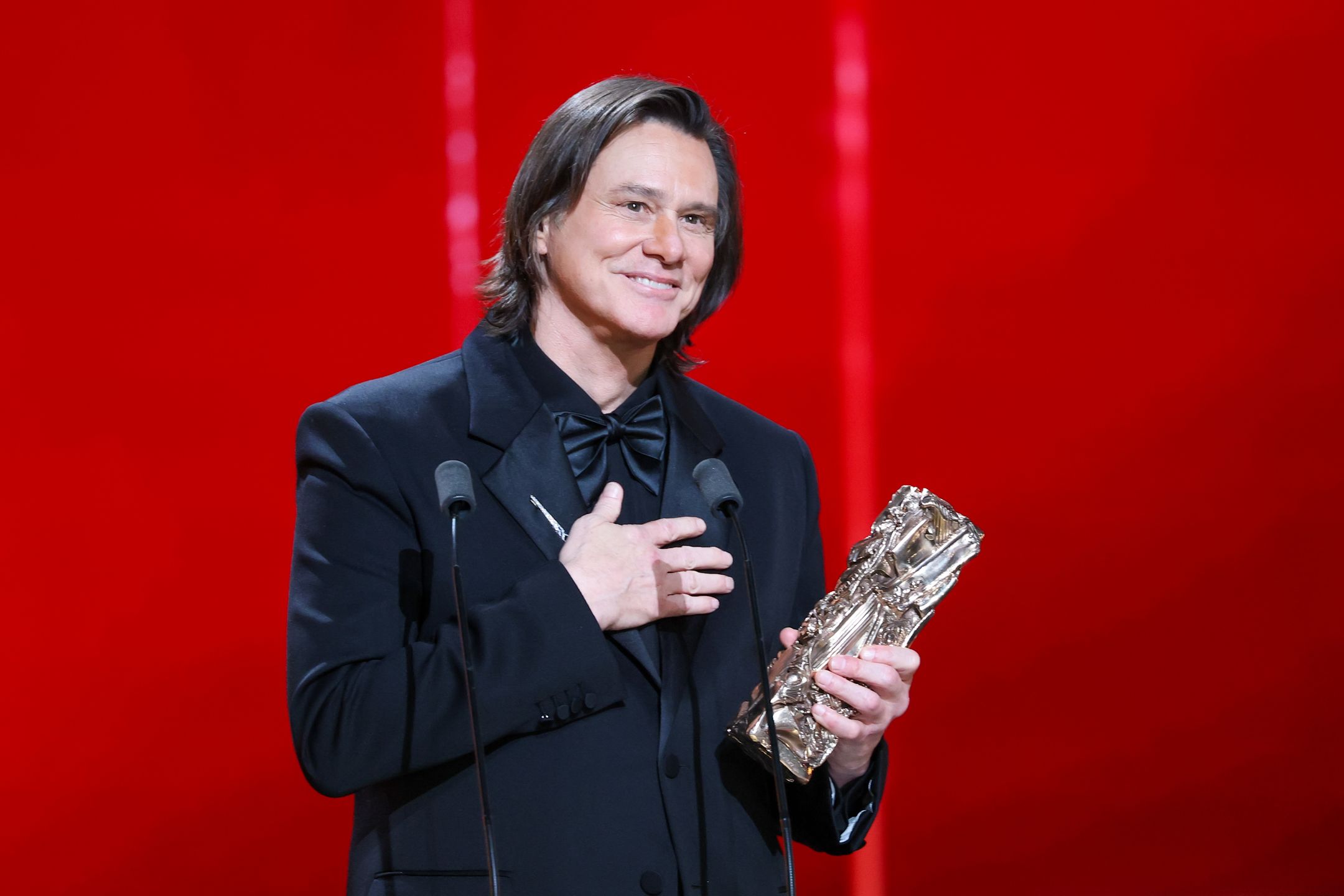 Jim Carrey odebrał Honorowego Cezara 