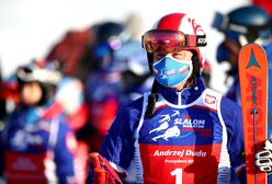 Andrzej Duda na nartach. Rzecznik prezydenta zgromił szefa PSL