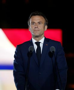 Tak Francja zareagowała na wygraną Macrona. "Wymowna scena"
