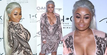Blac Chyna dwa miesiące po porodzie na imprezie w Las Vegas (ZDJĘCIA)