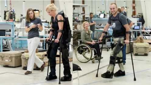 eLEGS - egzoszkielet pozwalający chodzić niepełnosprawnym 1