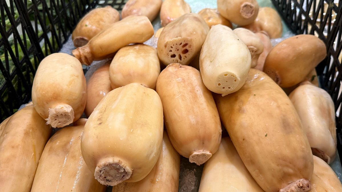 Korzeń lotosu to połączenie delikatnego smaku i cennych właściwości odżywczych.