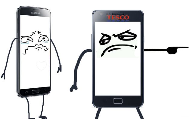 Tesco pracuje nad własnym smartfonem. Ma konkurować z Galaxy S5