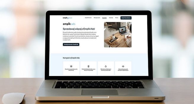 Empik będzie sprzedawał reklamy na swojej platformie internetowej