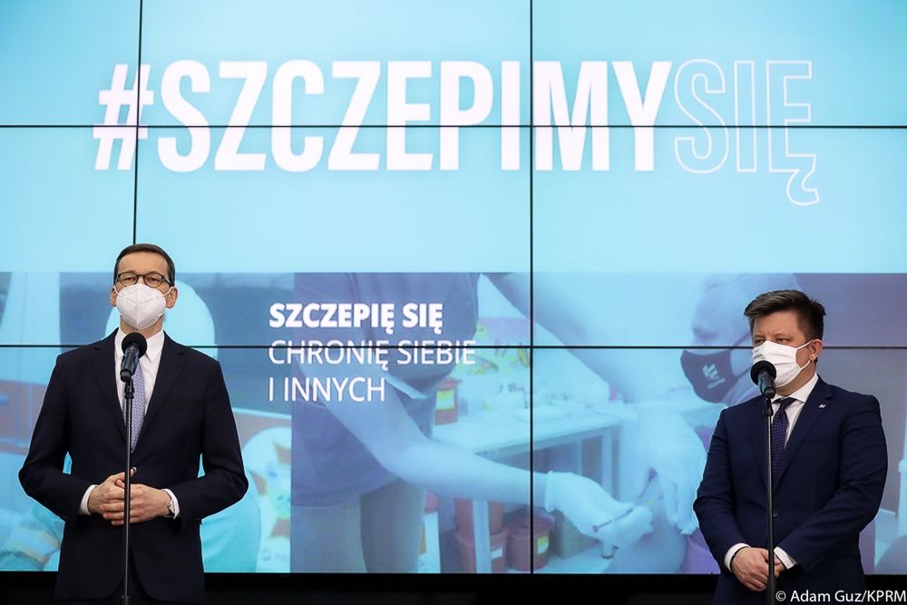 Pod wględem tempa szczepień musimy gonić inne  kraje