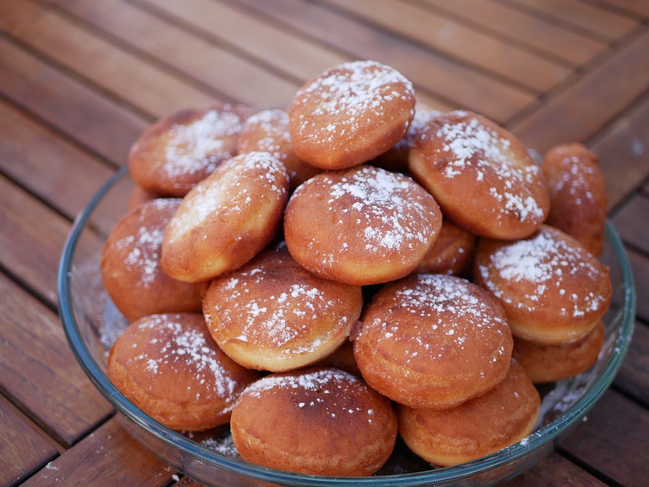 Quick, easy, mouth-watering. Make soft donuts with only 4 ingredients.