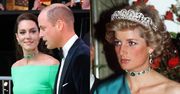 Wystrojeni książę William z żoną brylują na zielonym dywanie. Kate Middleton założyła ulubiony SZMARAGDOWY CHOKER księżnej Diany (ZDJĘCIA)