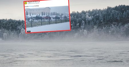 Nagły powrót zimy. Wideo z Mazur zszokowało internautów