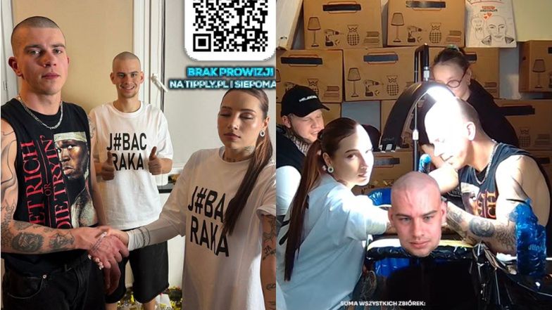 Kacper Błoński i Young Leosia pogodzili się na streamie Łatwogan