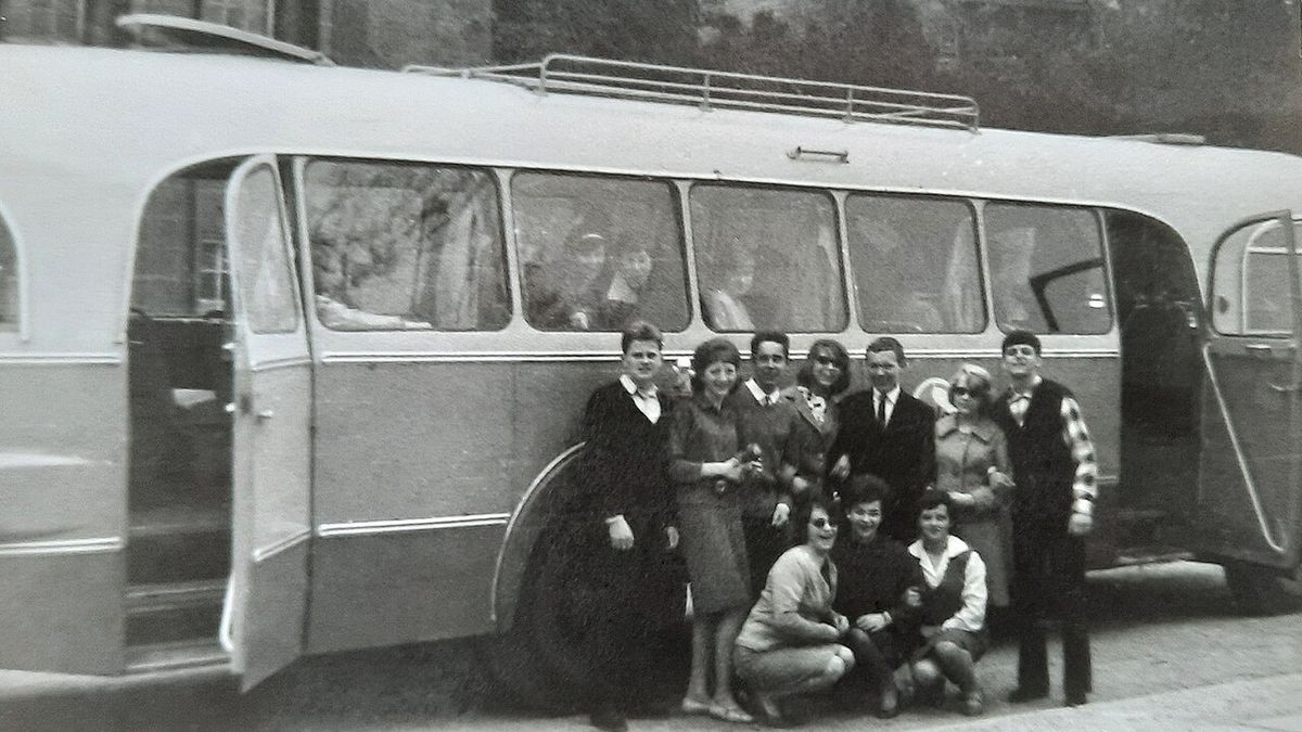 Autobus "Bałtyk" w czasach świetności w 1963 roku
