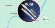 "Darł się jak opętany". Mężczyzna z maczetami zatrzymany przez policję