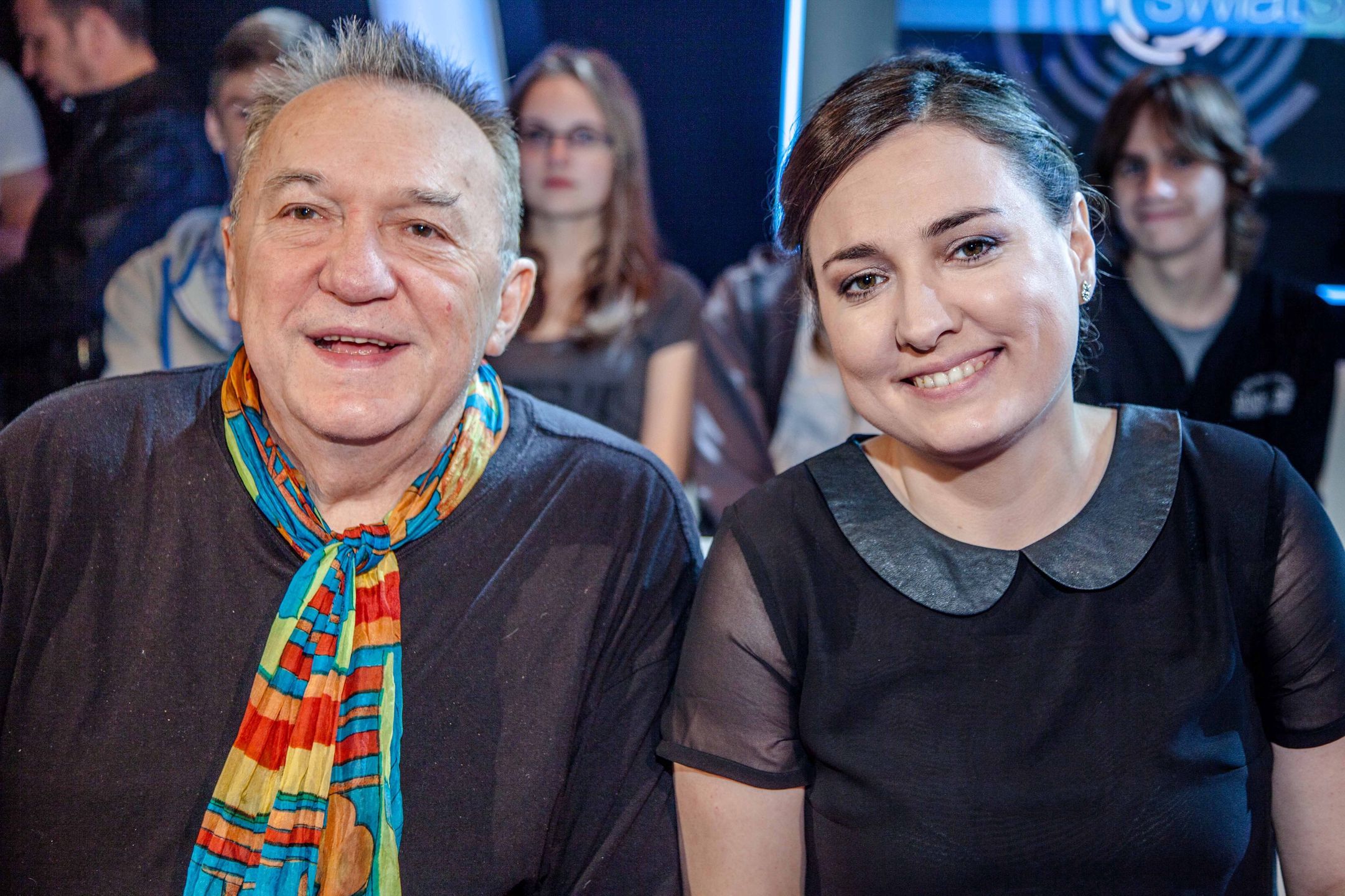 Michał Urbaniak z córką, Miką Urbaniak