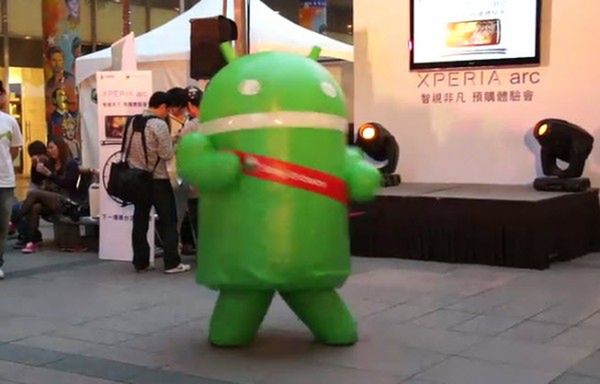 Android tańczy... [wideo] 1