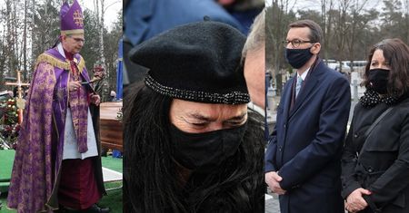 Pogrzeb Krzysztofa Krawczyka. Na cmentarzu pojawił się premier Mateusz Morawiecki (ZDJĘCIA)