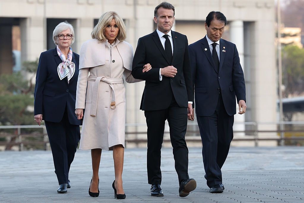 Brigitte i Emmanuel Macronowie