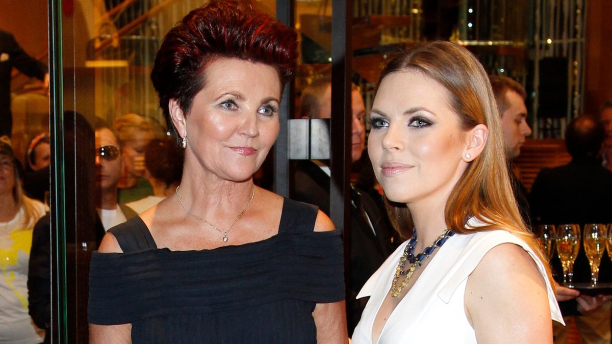Jolanta Kwaśniewska i Aleksandra Kwaśniewska