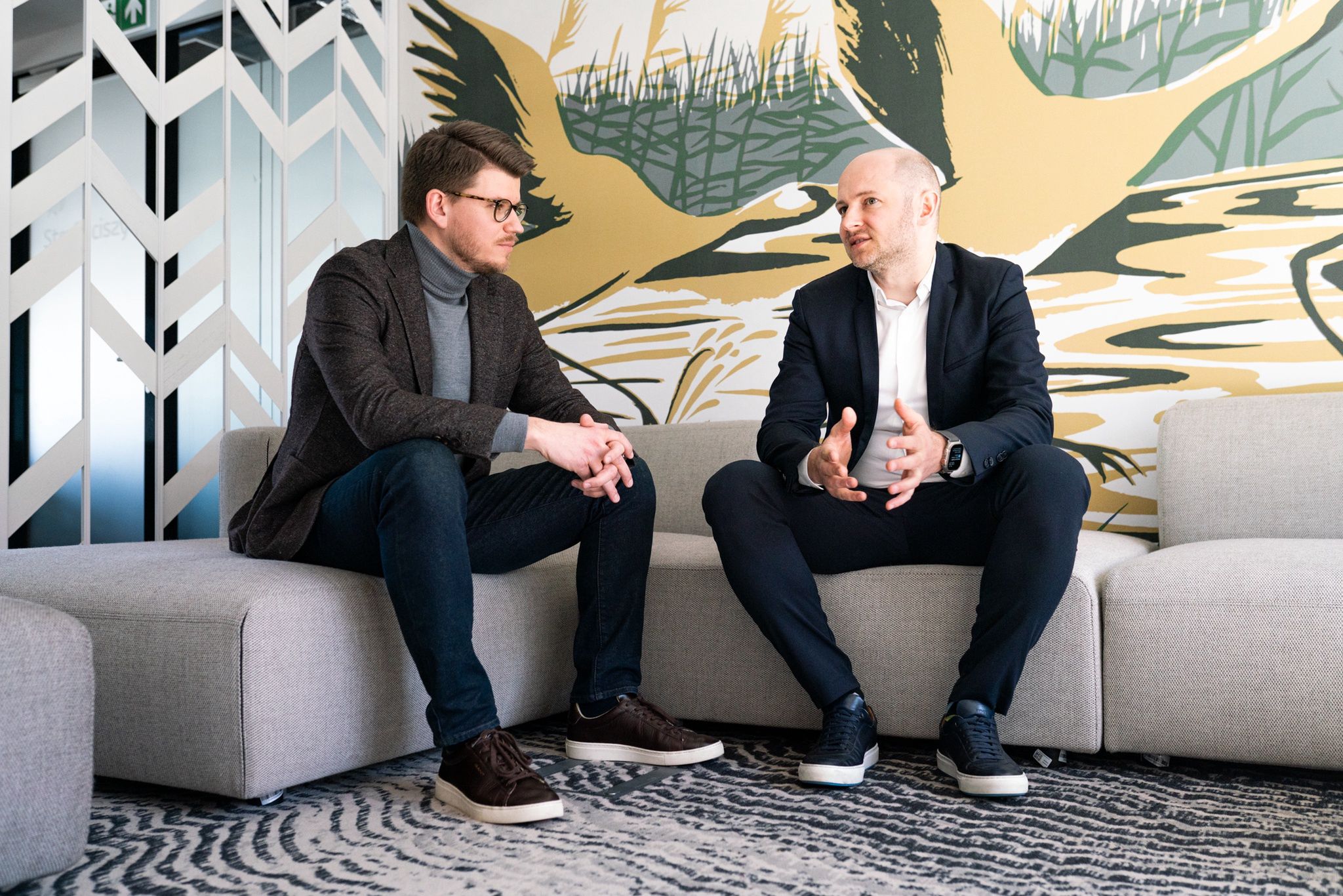 Paweł Ochyński (CEO GreenCell) i Błażej Buliński (Autokult.pl)