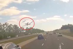 Katastrofa odrzutowca na autostradzie w USA. Jest nowe nagranie