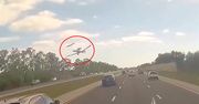 Katastrofa odrzutowca na autostradzie w USA. Jest nowe nagranie