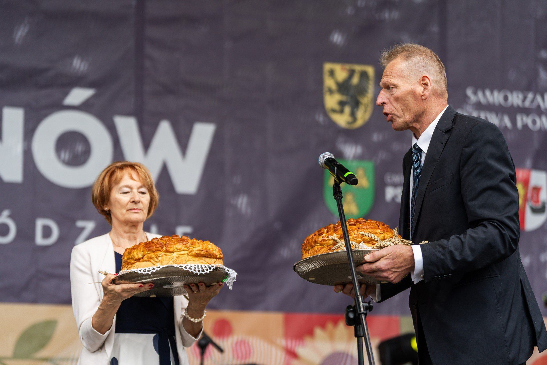 Wojewódzkie dożynki w Pszczółkach