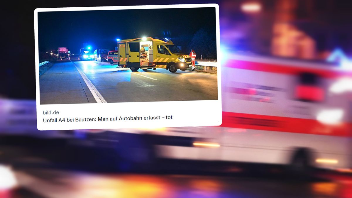 Śmiertelny wypadek na autostradzie A4 w Niemczech. Nie żyje 61-letni Polak