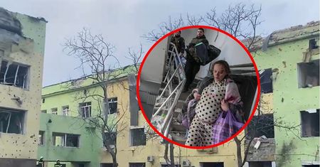 Świat obiegło zdjęcie ciężarnej kobiety. Absurdalny komentarz Rosjan